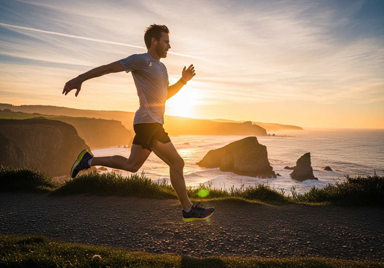 Running with purpose — the unstoppable energy that comes from unlocking your motivation.
