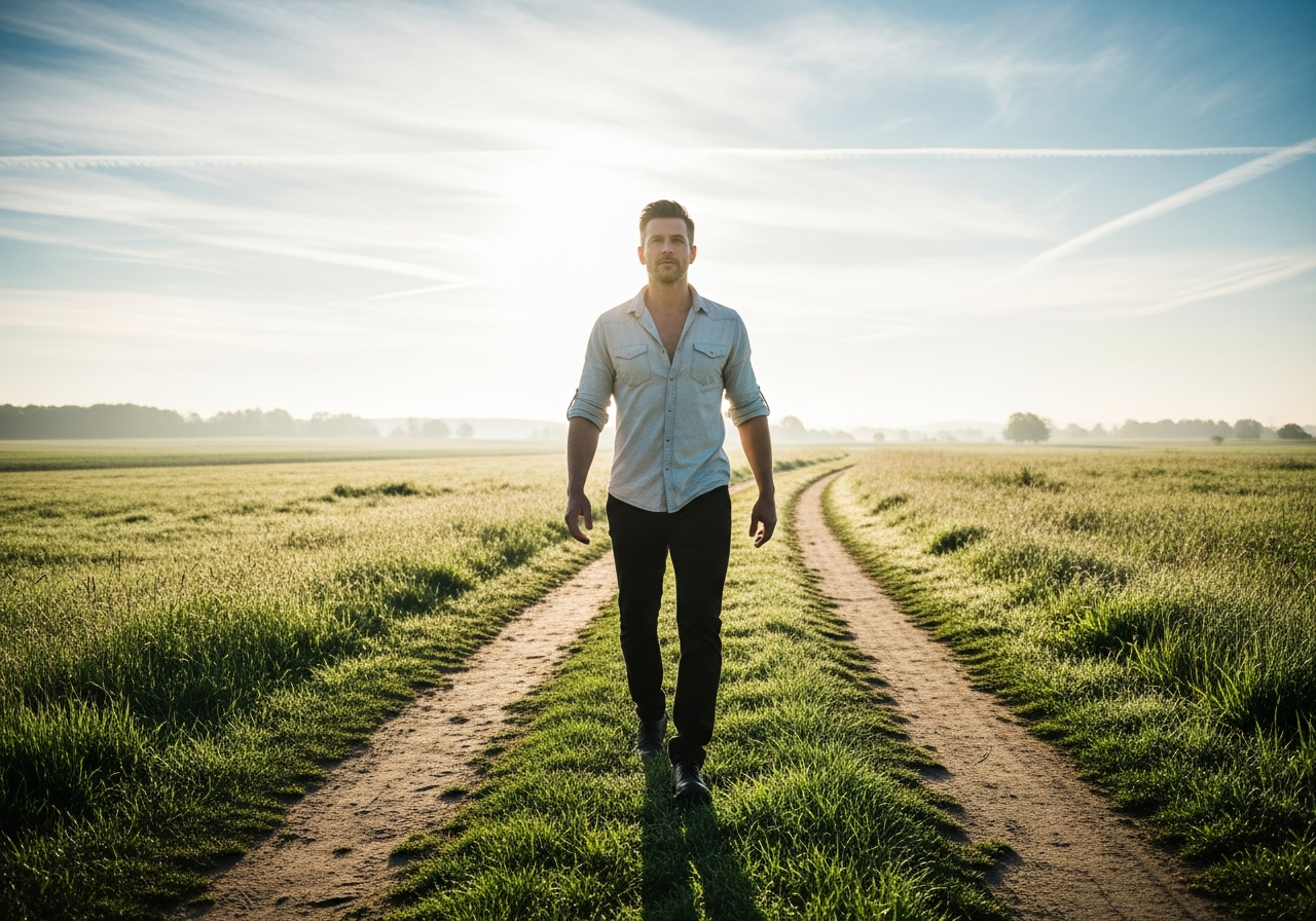 Walking into a new beginning — freedom and recovery after opioid addiction.